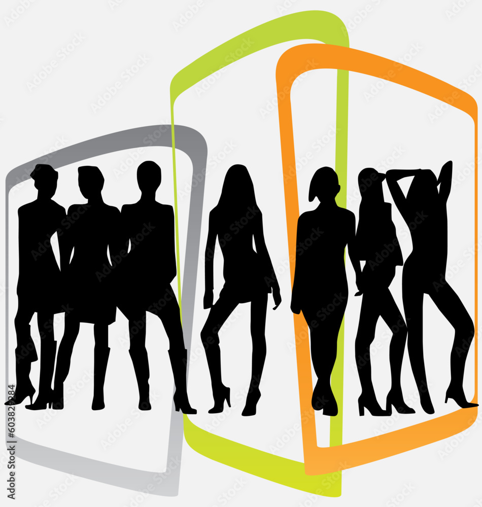 Poster background is on a different layer; all paths are closed