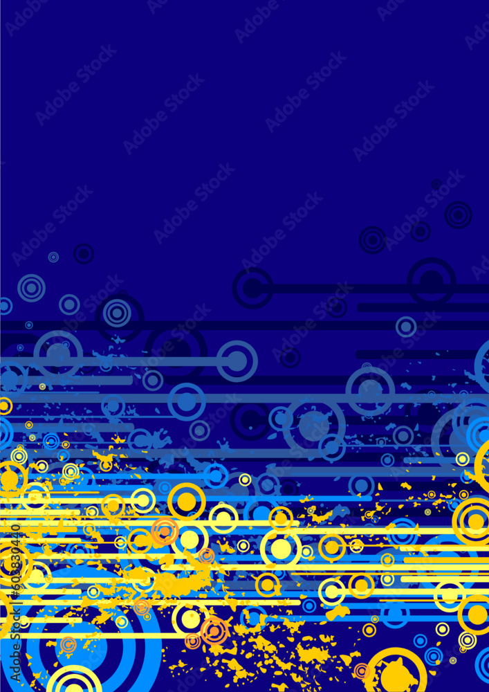 Poster vector abstract background. modern background for your imagination.