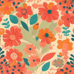 seamless floral pattern
