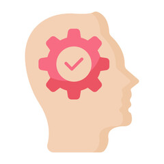 Human Setting Flat Icon