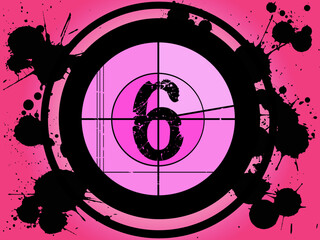 Old Fashioned Film Countdown at Number 6