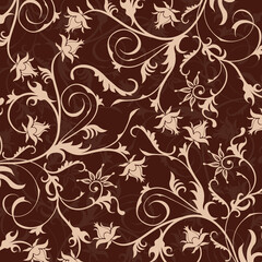 Floral pattern, vector illustration