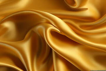 Yellow silk background stock photo