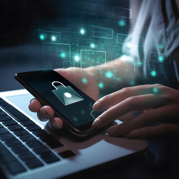 Ensuring data privacy and security with advanced technology and modern cybersecurity measures: A comprehensive concept illustration Generative AI