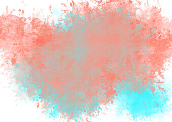 Colorful abstract background with splashes