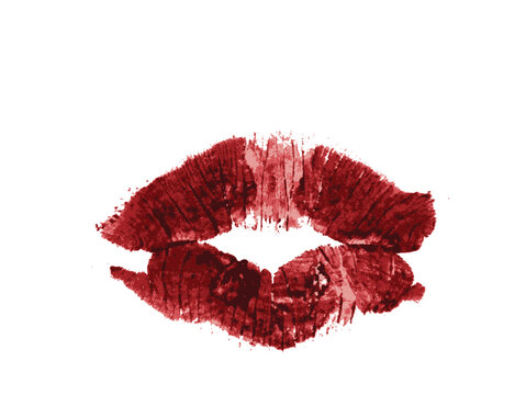 Lipstick print VECTOR
