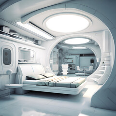 Futuristic House Interior