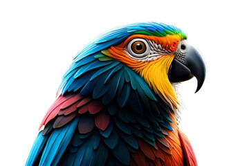 Macaw parrot bird , Generative AI