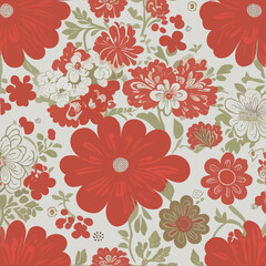 seamless floral pattern