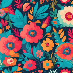 seamless floral pattern