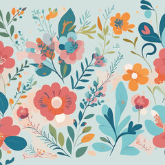 seamless floral pattern
