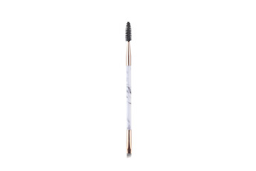 Makeup brush on a white background.
Cosmetic brush.