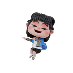 3d render education illustration