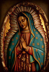 Our Lady of Guadalupe, generative AI © Paulina