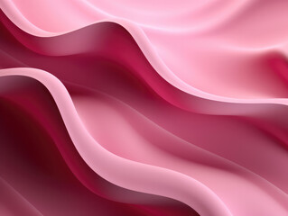 Obraz premium Pink wavy abstract background