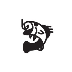 Fish Fishing Hook Icon