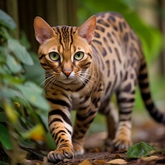 Wild Elegance: Majestic Bengal Cats in Stunning Portraits