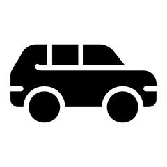 car glyph icon