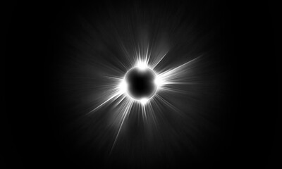 Lens flare glowing spark light effect. Laser beams, horizontal light rays. Beautiful light flares.	
