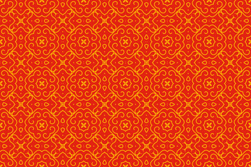 Chinese new year background in red and gold color