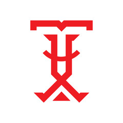 Obraz premium T and A letters for your logo design.