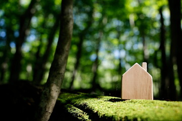 Obrazy na Plexi  ハウスイメージ　住環境　木の家　エコ