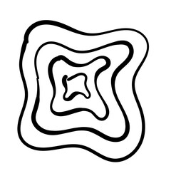 Obraz premium Abstract line