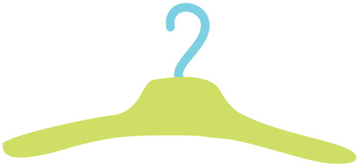 Green Clothes Hanger
