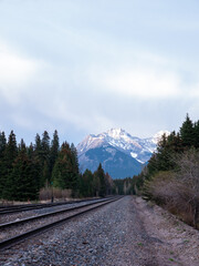 railroad, jasper, alberta, canada