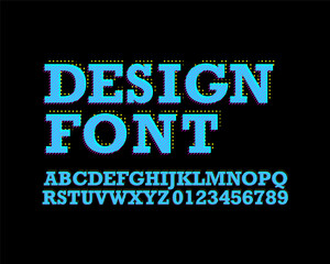 Layer Designer Font Set in vector format
