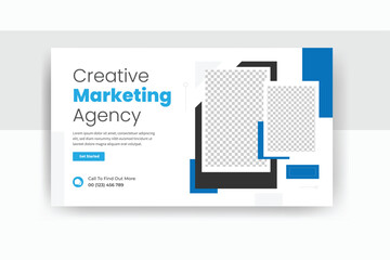 Creative Marketing agency YouTube thumbnail design