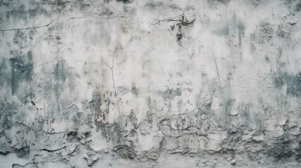 Obraz premium painting vintage wall with white paint where the paint is peeling. Generative AI