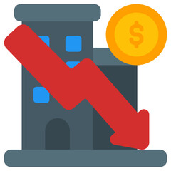 real estate flat icon