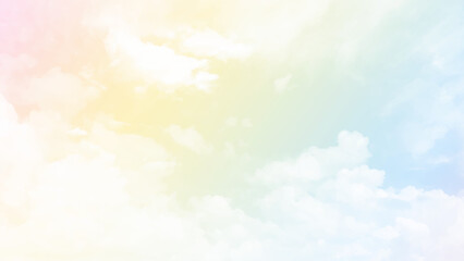 Texture and detail of beautiful pastel clouds and sky for background.. sky pink and blue colors. sky abstract background