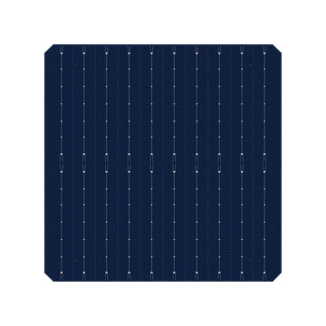 Monocrystalline Solar Cell M10 182mm 10BB Photovoltaic Dark Blue