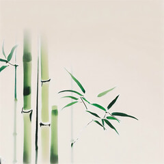 Bamboo - Chinese brush painting