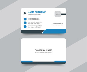 Business card for Medical healthcare service doctor name card design
