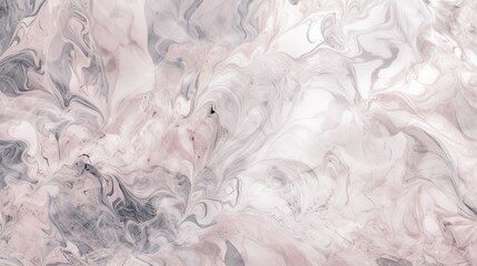 Soft white pink colors marble stone texture background. Generative AI technology.	
