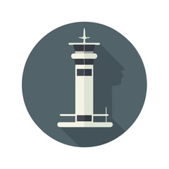 airport flight architecture vector