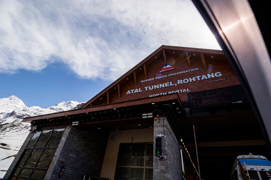 Views of the Atal tunnel