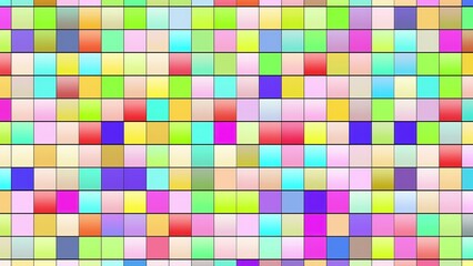 Beautiful illustration of colorful checkerboard pattern
