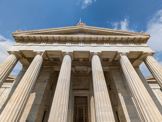 Academy building in athens