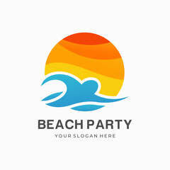 Summer Beach Logo