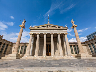 Fototapeta na wymiar Academy Building Of Athens