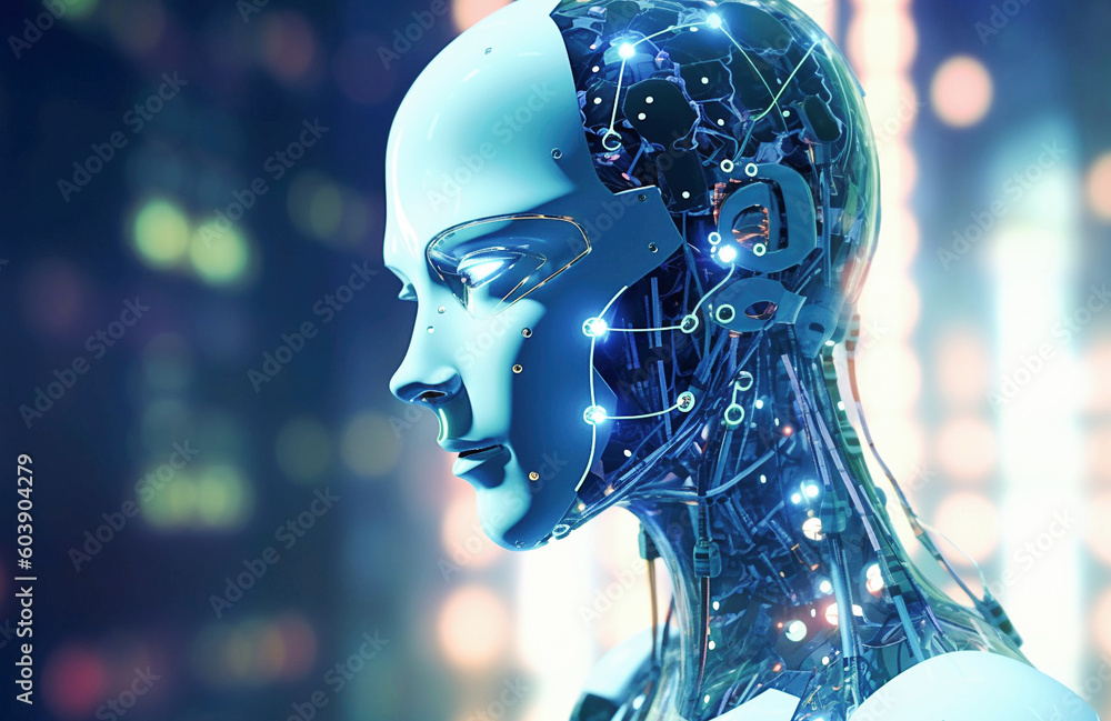 Aufkleber ai generative. artificial intelligence concept.