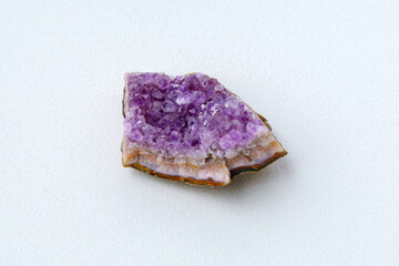 Purple rough amethyst quartz crystals. Promote calm, balance and peace. Raw, uncut crystals