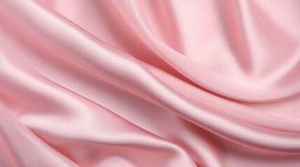 Obraz premium Smooth elegant pink silk or satin texture background.Generative Ai