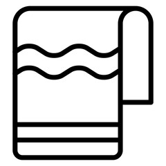Vector Design Towel Icon Style