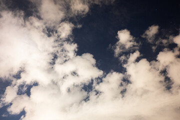clouds in the sky