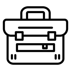 Vector Design Briefcase Icon Style
